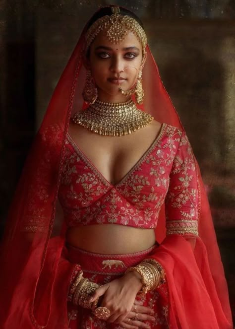 Sabyasachi Blouses, Sabyasachi Blouse, Fancy Collar, Sabyasachi Bridal, Sabyasachi Lehenga, Lehenga Blouse Designs, Real Magic, Bridal Lehenga Red, Wedding Blouse Designs