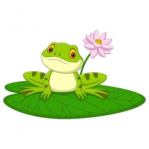 Cartoon green frog sitting on a leaf | Premium Vector #Freepik #vector #flower #baby #water #green American Green Tree Frog, Prince Cartoon, Jolly Phonics Activities, Frosch Illustration, Green Tree Frog, Animated Pictures, Frog Sitting, Cartoon Green, Frog Crafts