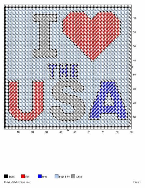 I Love The USA Patriotic Crafts To Sell, Patriotic Patterns, American Flag Keychain, Patriotic Cross Stitch Patterns, Patriotic Wall Hanging, Canvas Door Hanger, Military Pattern, Military Logo, Patriotic Wall