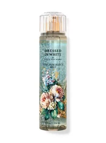 Good Perfumes From Bath And Body Works, Bath And Body Works Winter Scents, Dressed In White Bath And Body Works, Bath And Body Works Body Mist, Best Bath And Body Works Scents, Bath And Body Works Scents, Bath And Body Works Spray, Dressed In White, Beautiful Adventure