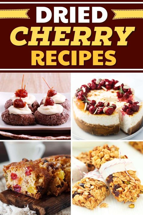 Dried Cherry Pie Filling Recipes, Things To Make With Dried Cherries, Dried Montmorency Cherry Recipes, Desserts With Dried Cherries, Recipes Using Dried Sweet Cherries, Dry Cherries Recipes, Dried Cherry Recipes Desserts, Dried Cherry Muffins Recipes, Recipes Using Dried Tart Cherries