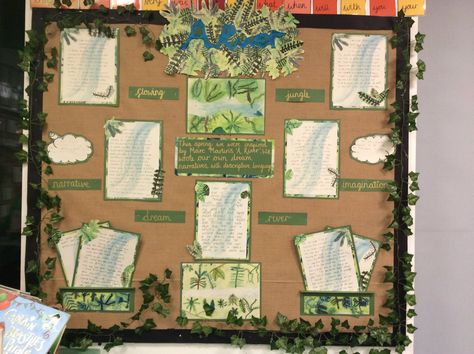 Green Board Decoration Ideas For School, Agriculture Bulletin Board Ideas, Trifold Project Board Ideas, Biology Bulletin Board, Trifold Ideas, Team Bulletin Board, Maths In Nature, File Decoration Ideas, Bulletin Board Design