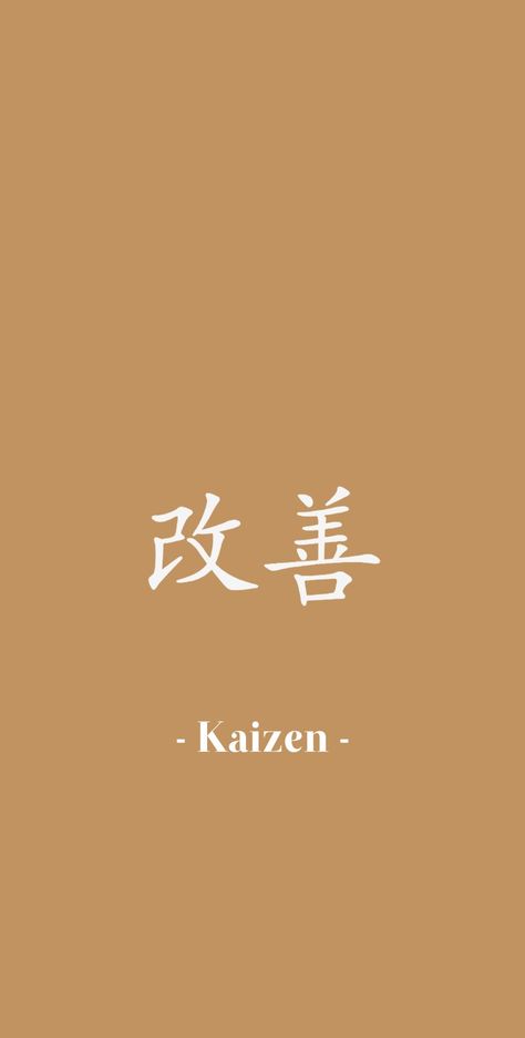 Kaizen Tattoo Women, Kaizen Kanji Tattoo, Kaizen Tattoo Forearm, Kaizen Japanese Tattoo Design, Kaizen Japanese Tattoo Men, Kaizen Tattoo Designs, Kaizen Tatto Idea, Kaizen Japanese Tattoo Ideas, Kaizen Wallpaper Aesthetic