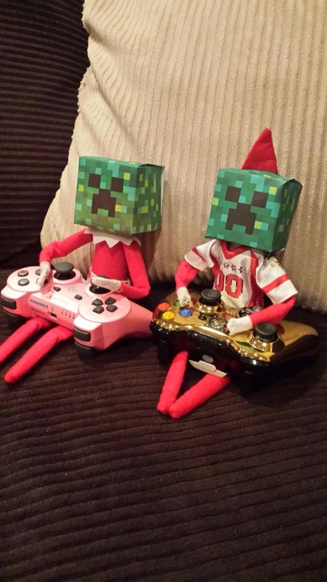 Elf on the Shelf Minecraft http://66.147.244.214/~thelund1/wp-content/uploads/2014/11/CreeperHead.pdf Gaming Elf On The Shelf, Elf On The Shelf Five Nights At Freddys, Minecraft Elf On The Shelf, Elf On The Shelf Minecraft, Shelf Minecraft, Minecraft Heads, Bad Elf, Shelf Elf, Elf Activities