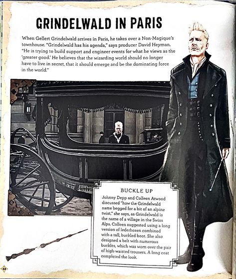 The Crimes Of Grindelwald, Colleen Atwood, Gellert Grindelwald, Crimes Of Grindelwald, Greater Good, Fantastic Beasts, Wizarding World, Johnny Depp, Costume Ideas