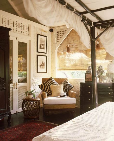 www.eyefordesignlfd.blogspot.com Tropical British Colonial Interiors West Indies Bedroom, Tropical British Colonial Interiors, British Colonial Bedroom, British Colonial Interiors, West Indies Decor, Tropical British Colonial, British West Indies Style, Colonial Bedroom, British Guiana