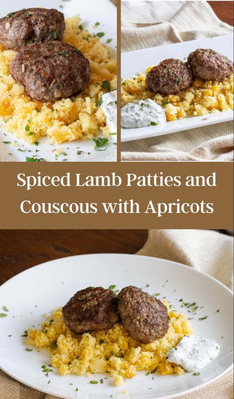 Spiced lamb patties Lamb Side Dishes, Best Lamb Recipes, Lamb Patties, Mint Patties, Lamb Dinner, Spiced Lamb, Camp Food, Mint Sauce, Herb Salad