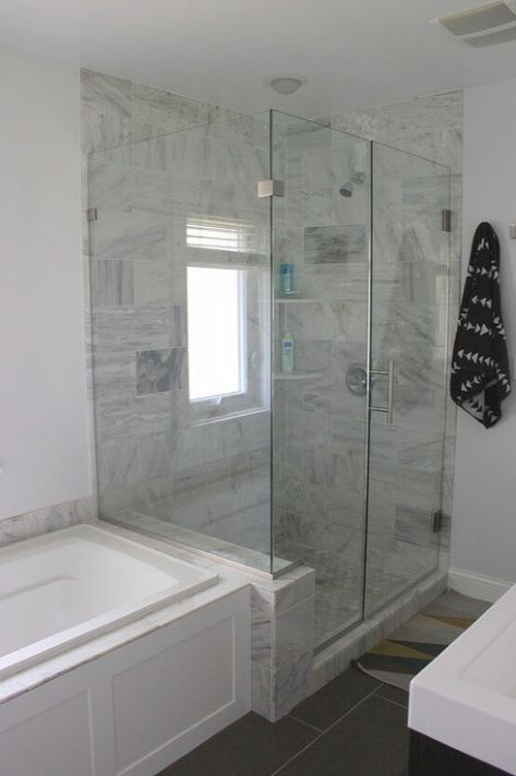 5 Piece Bathroom, Master Suite Remodel, Modern Bathroom Renovations, Budget Bathroom Remodel, New Toilet, Bathroom Remodel Shower, Budget Bathroom, Bath Tub, Bathroom Remodel Master