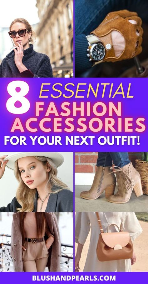 8 Essential Fashion Accessories For Your Next Outfit! | spring outfit ideas | spring fashion accessories | essential style accessories | how to style accessories to look better | fashion accessories jewelry | best outfit ideas casual women | Dress Expensive On A Budget, Dress Expensive, Black Tie Event Outfit, Expensive Outfits, Real Women Fashion, Essential Fashion, Accessories To Make, Essential Accessories, Spring Outfit Ideas