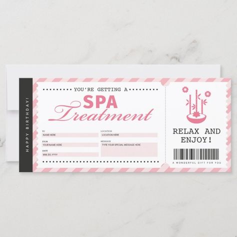 Business Card Layout Ideas, Japanese Business Card, Card Layout Ideas, Business Card Unique, Valentines Gift For Boyfriend Baskets, Business Card Layout, Spa Vouchers, Free Printable Gift Certificates, Spa Day Gift