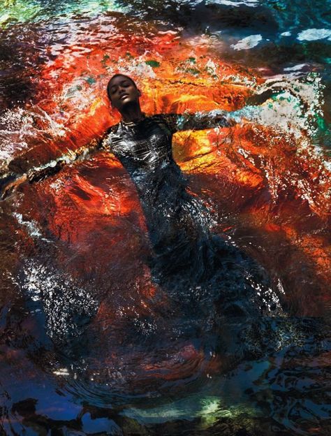 Blésnya Minher by Txema Yeste for Numéro Magazine June-July 2019 Txema Yeste, Porter Magazine, Lost Paradise, Olafur Eliasson, Jackson Pollock, Calm Water, Photography Tutorials, Fashion Editorial, Fashion Photo