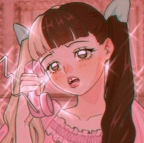 Melanie Martinez Aesthetic Pfp, Melanie Martinez Anime, Melanie Martinez Aesthetic, Melanie Martinez Drawings, 90 Anime, Arte Van Gogh, Drawing Faces, Aesthetic Pfp, Digital Painting Tutorials