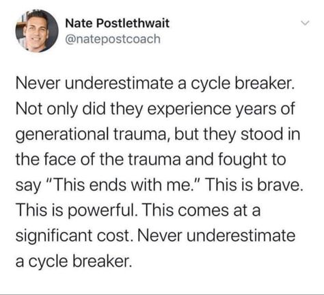 Are you a cycle breaker? Cycle Breaker, Cycling Quotes, Pattern Quotes, Mental And Emotional Health, Healing Quotes, Healing Journey, Empath, Emotional Health, How To Better Yourself