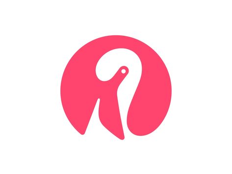 Flamingo Logo Design, Flamingo Sketch, Flamingo Logo, Bike Logo, Portfolio Project, Beach Drinks, Logo Identity, Design Identity, Social Post