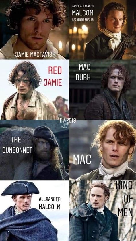 Outlander Funny, James Fraser Outlander, Outlander Characters, Jaime Fraser, Outlander Quotes, Jamie Fraser Sam Heughan, James Alexander, Jamie Fraser Outlander, Outlander Tv Series