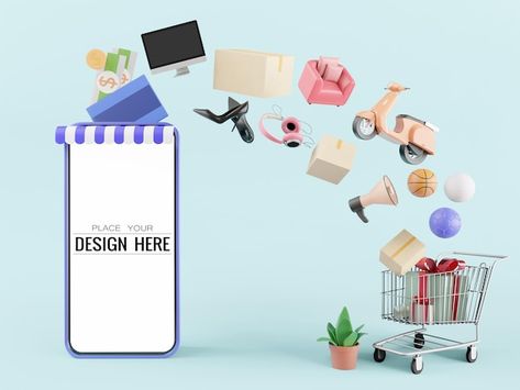 Ecommerce App, About Blank, Blank Screen, Phone Gift, Iphone Wallpaper Hipster, Ios App Development, Online Shop Design, Key Visual, Phone Mockup