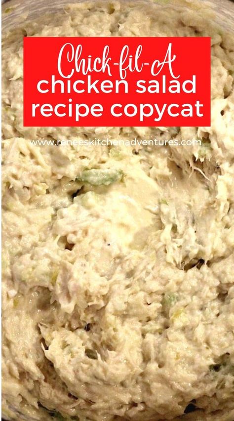 Chicken Salad Chick Recipe, Best Chicken Salad Recipe, Homemade Chicken Salads, Chicken Salad Sandwich Recipe, Rotisserie Chicken Salad, Chicke Recipes, Chicken Salad Recipe Easy, Easy Chicken Salad, Vegetarian Sandwich