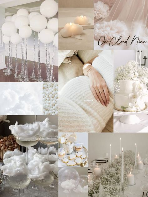 On Cloud Nine Party Decor, Cloud 9 Shower Theme, Ivory Baby Shower Ideas, We Are On Cloud 9 Baby Shower Theme, Bridal Shower Themes On Cloud 9, We’re On Cloud Nine Baby Shower Theme, On Cloud 9 Shower Theme, On Cloud Nine Baby Shower Theme Girl, Dreamy Baby Shower Theme Girl