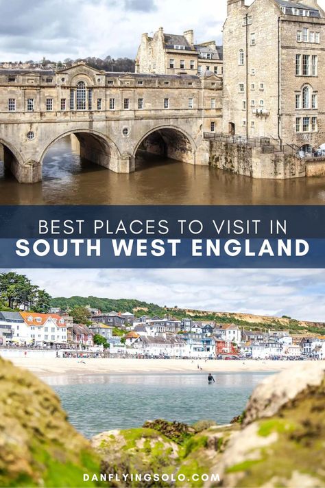 Discover some of the best places to visit in South West England, including unusual spots and special stays for a unique getaway. South West England, England Tourism, West Wittering, Camping Pod, Isle Of Wight Festival, England Aesthetic, Dartmoor National Park, West England, Best Spa