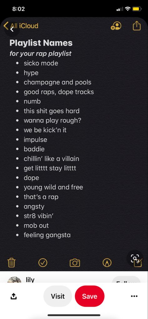 Chill Rap Playlist Names, Rnb Playlist Names, Rap Playlist Names, Track Playlist, Chill Rap, Rap Playlist, Goals 2024, Playlist Names Ideas, Playlist Names