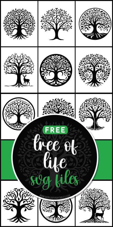 Discover the beauty of the Tree of Life with free SVG files! Symbolizing growth and connection, these designs are perfect for adding depth and meaning to your creative projects. 🌳💫 Tree Of Life Svg Free Cricut, Tree Of Life Printable Free, Free Tree Svg Files For Cricut, Tree Of Life Template Free Printable, Svg Background Patterns Free, Free Tree Svg, Free Laser Engraving Files, Laser Engraving Svg Files Free, Tree Svg Free Cricut