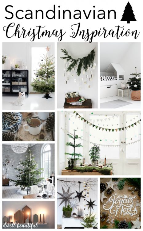 Scandinavian Christmas Inspiration - check out these beautiful home decor idea and styles for all the rooms of your home and get tips and tricks on how to get the Scandi design look in your very own home! Jul Diy, Scandi Christmas, Swedish Christmas, Simple Christmas Decor, Navidad Diy, Nordic Christmas, Minimalist Christmas, Scandinavian Decor, Noel Christmas