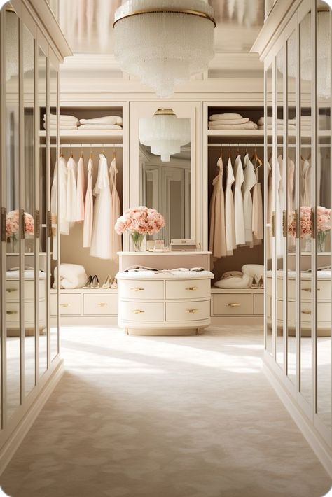 Walk In Wardrobe Ideas Master Bedrooms, Walking Closet, Dream Closet Design, تصميم داخلي فاخر, Luxury Closets Design, Dekorasi Kamar Tidur, Dream Closets, غرفة ملابس, Dream House Rooms