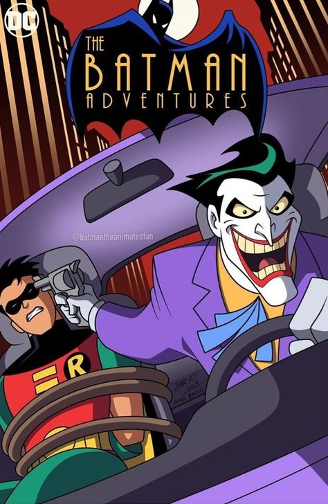 The Batman Adventures The New Batman Adventures Joker, Joker Animated Series, Joker Cartoon, Batman Adventures, Batman Cartoon, Batman Animated, Joker Poster, The New Batman, Joker Artwork