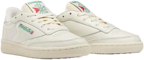 Reebok Women's Club C 85 Vintage Sneaker Club C 85 Vintage Shoes, Reebok Club C 85 Vintage, Fall Outfit Ideas For Women, Club C 85 Vintage, Vintage Shoes Women, Reebok Club C 85, Shoes Reebok, Reebok Logo, White Reebok