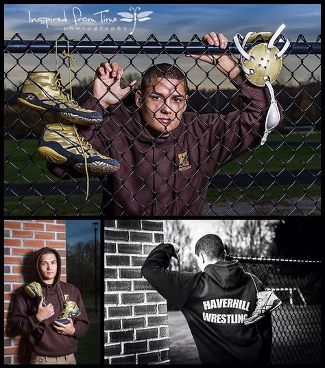 "Portraits with Passion" ~ Sports Portraits High School Wrestling ~ Captain  Senior ~ Class of 2015  2014 ©Stacey Guptill Inspired from Time Photography  www.inspiredfromtime.com Wrestler Senior Picture Ideas, Senior Pictures Wrestling Ideas, Senior Pictures For Wrestlers, Wrestling Poses Photography, Senior Picture Ideas For Guys Wrestling, Wrestling Senior Photos, Wrestling Senior Picture Ideas, Senior Pictures Wrestling, Senior Wrestling Pictures