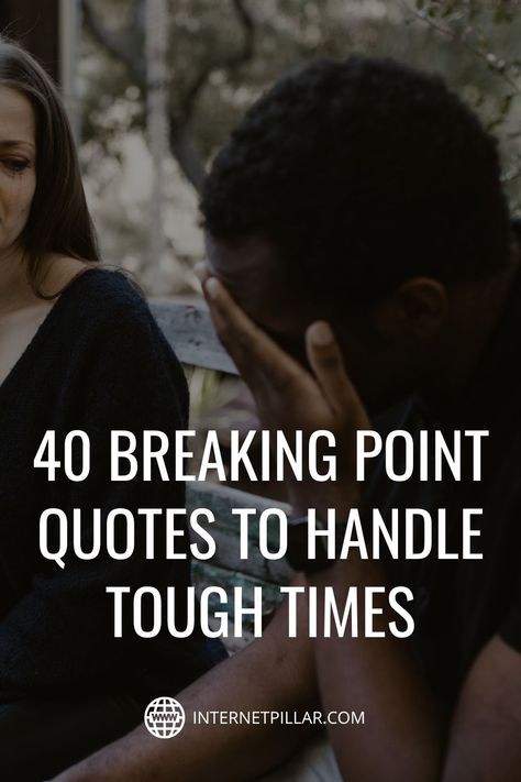 40 Breaking Point Quotes to Handle Tough Times - #quotes #bestquotes #dailyquotes #sayings #captions #famousquotes #deepquotes #powerfulquotes #lifequotes #inspiration #motivation #internetpillar Better To Say Nothing Quotes, Quotes About Sticking Together, I'm So Done With You Quotes, Not Ready To Commit Quotes, When Things Get Tough Quotes Hard Times Relationships, Meaning Nothing To Someone Quotes, Times Up Quotes, Doing The Same Thing And Expecting, Quotes About Being Done With Someone