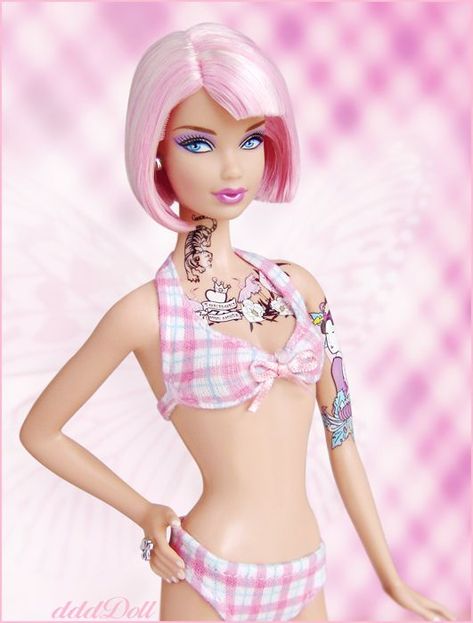 Trajes de baño de Barbie que vas a querer para ti Barbie Mala, Jm Basquiat, Barbies Pics, Bad Barbie, Diva Dolls, Barbie Hair, Im A Barbie Girl, Barbie Life, Dress Up Dolls