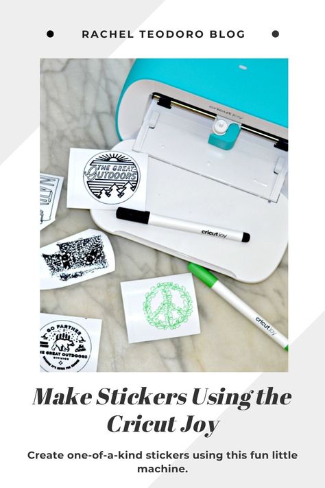 Cricket Joy Projects Craft Ideas, Cricut Joy Machine, Stickers Cricut, Printable Sticker Paper, How To Use Cricut, Make Stickers, Cricut Supplies, Joy Cards, Projets Cricut