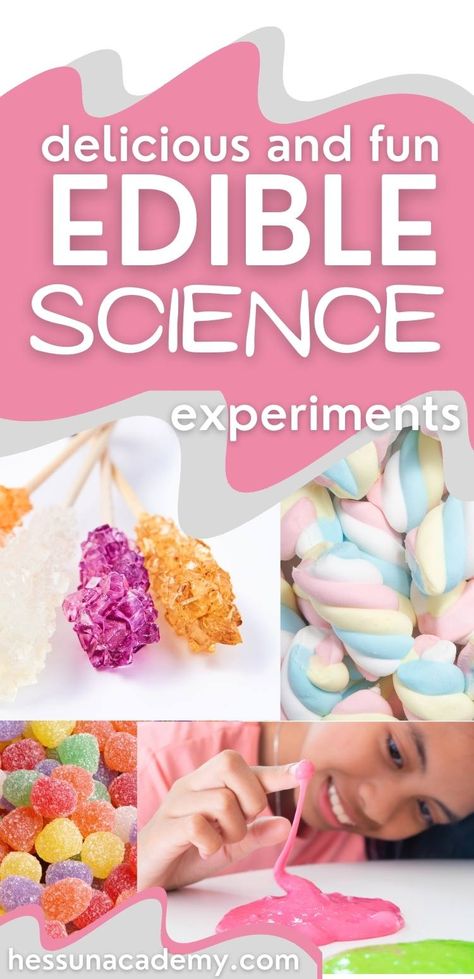 Do your kids like edible science experiments or edible stem activities? Check out this collection of the best edible science experiments and STEM activities for kids on the internet! You'll find many delicious kitchen science experiments that are fun and educational. You might even find some free printables. Candy Science Experiments For Kids, Food Stem Activities, Fun Friday Activities For Kids, Edible Science Experiments For Kids, Fun Friday Activities Classroom Ideas, Edible Science Experiments, Food Science Experiments, Edible Stem, Edible Science