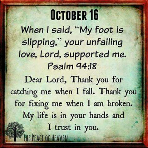 Sunday October 16, 2016. October Images, October Daily, Religious Humor, Christian Affirmations, Daily Blessings, Christian Quotes Prayer, 16 October, Daily Prayers, Cute Love Quotes For Him