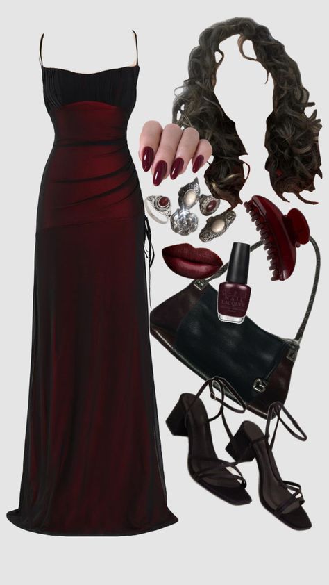 Vampire Clothes, Goth Dress, Prom Dress Inspiration, Cute Prom Dresses, Prom Looks, Classy Work Outfits, Fairytale Dress, Really Cute Outfits, Fancy Outfits