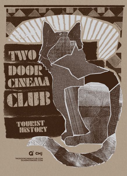 Two Door Cinema Club  #2DCC gig poster Band Gig Poster, Gig Poster Illustration, Two Door Cinema Club Poster, Indie Music Posters, Two Door Cinema Club, Concert Poster Design, Gig Poster, Dorm Art, Club Poster