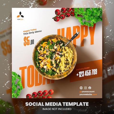 Food Marketing Design, Graphic Design Posters Layout, Creative Typography Design, Social Media Branding Design, Food Banner, Food Menu Design, Graphic Design Ads, Food Graphic Design, Restaurant Menu Design