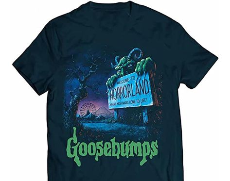 Vintage Goosebumps Horrorland Horror Movie, CreemMe-Shirts Goosebumps Shirt, Goosebumps Horrorland, Funky Shirts, Grunge Style, Horror Movie, Unisex Shirt, Horror Movies, Cool Shirts, Sweat Shirt