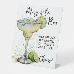 Margarita Bridal Shower Ideas, Watercolor Margarita, Margarita Bar Sign, Bachelorette Party Games Drinking, Margarita Bar, Signature Drink Sign, Happy Birthday Sign, Handwritten Typography, Tropical Watercolor