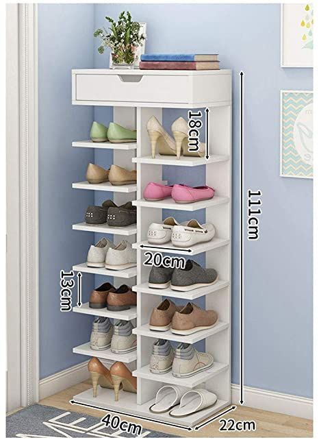 Latest Wooden Shoe Rack Design With Door - Home Decor Closet Shoe Racks, Dress Cupboard, Master Closet Shoe, Shoe Rack In Closet, Shoes Rack Ideas, Wooden Shoe Rack Designs, Shoe Rack Cabinet Design, Shoe Organization Small Space, Closet Shoe Rack