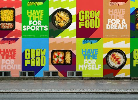 Food Brand Identity, Food Work, Restaurant Poster, Grow Food, Food Branding, Publicidad Creativa, Food Graphic Design, Food Projects, Food Poster Design