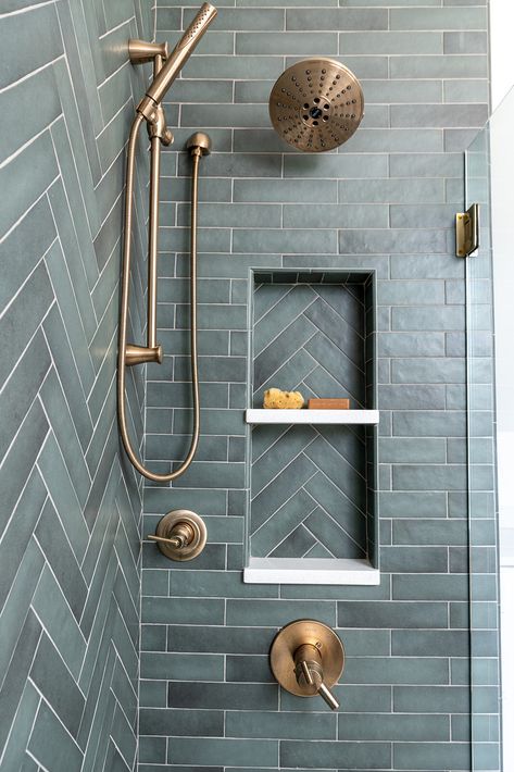 #DREAMYGREENBATHROOMPROJ — Hollander Home Style Future Farmhouse, Kids Bathrooms, Bedrosians Tile, Matte Ceramic, Master Bathrooms, Beach Bath, Master Bed, Bath Ideas, Bathroom Reno