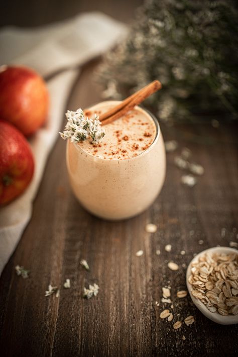 Apple Cinnamon Smoothie 2 Apple Cinnamon Smoothie, Cinnamon Smoothie, Apple Spice, Cinnamon Apple, Spiced Apples, Apple Cinnamon, Frozen Banana, Cinnamon Apples, Almond Butter