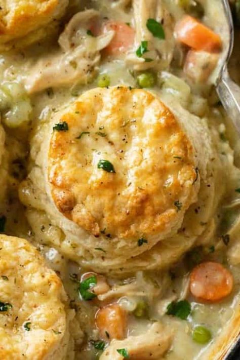 Chicken Pot Pie Pioneer Woman, Pot Pie Pioneer Woman, Chicken And Busicuts Recipe, Pioneer Woman Chicken Pot Pie, Chicken Pot Pie Recipe With Biscuits, Pioneer Woman Recipe, Chicken Pot Pie With Biscuits, Biscuit Pot Pie, Pot Pie With Biscuits