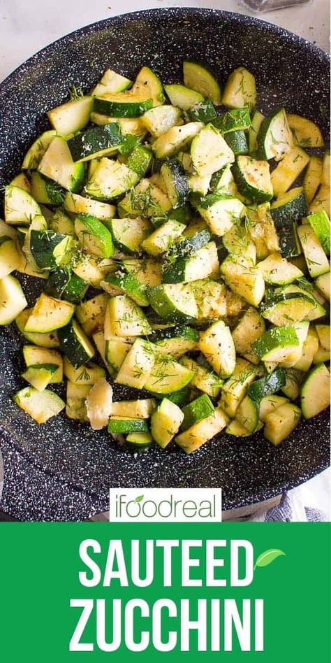 When you realize how light, tasty, and simple this Sauteed Zucchini recipe is, it’ll be one of your new summer favorites, too! All you need is five ingredients (plus salt and pepper) and just 5 minutes to prepare the ultimate pan-fried zucchini for potlucks, BBQs, picnics, and mid-week meals! Sauteed Zucchini Recipes, Pan Fried Zucchini, Steamed Zucchini, Low Carb Zucchini Lasagna, Sautéed Zucchini, Zucchini Side Dishes, Zucchini Recipes Healthy, Easy Zucchini Recipes, Zucchini Recipe