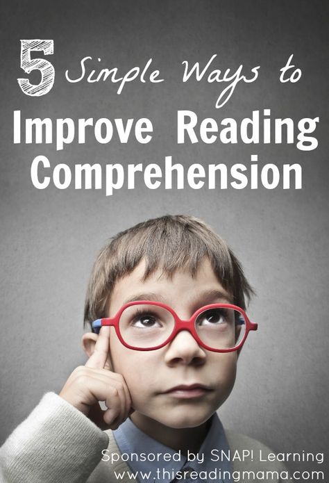 5 Simple Ways to Improve Reading Comprehension - This Reading Mama Reading Support, Teaching Board, Improve Reading Comprehension, Reading Comprehension Strategies, Phonics Lessons, Reading Tips, Staff Training, Comprehension Strategies, 2nd Grade Reading