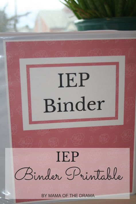 An IEP stands for Individual Education Plan, a plan for children with special needs. Why we got an IEP, and get a FREE printable binder cover. Iep Parent Binder, Iep Binder Organization, Iep Binder Teachers, Iep Binder For Parents Free, Free Iep Binder Printables, Iep Binder For Parents, Time Block Planner, Special Education Teacher Binder, Binder Covers Free