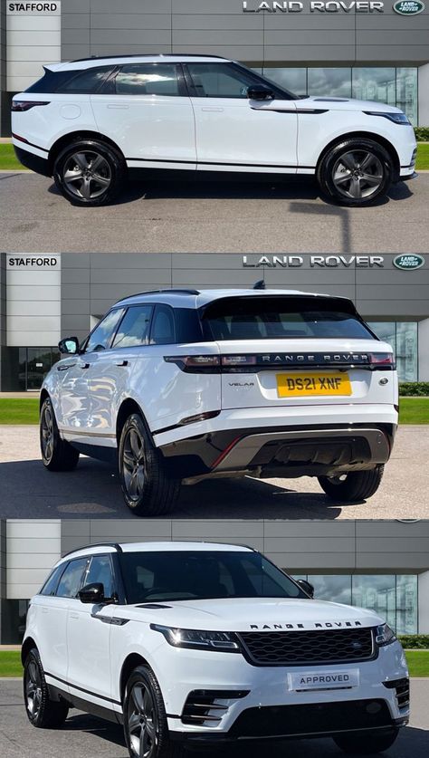 Here we have a stunning Range Rover Velar P250 R-Dynamic finished in Fuji White with some great exterior specification including; LED headlights which are great for illuminating the road ahead of you especially in those dark conditions, R-Dynamic Exterior Pack Range Rover Exterior, Land Rover Velar, Cars Range Rover, Range Rover White, Indian Cars, Luxury Cars Range Rover, Used Land Rover, Range Rover Velar, Wallpapers Cartoon