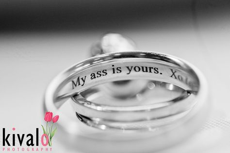 Wedding Ring Engraving Quotes, Wedding Ring Inscriptions, Ring Engraving Ideas, Wedding Rings Quotes, Funny Wedding Photography, Ring Engraving, Engraving Ideas, Wedding Bands For Him, Engraved Wedding Rings